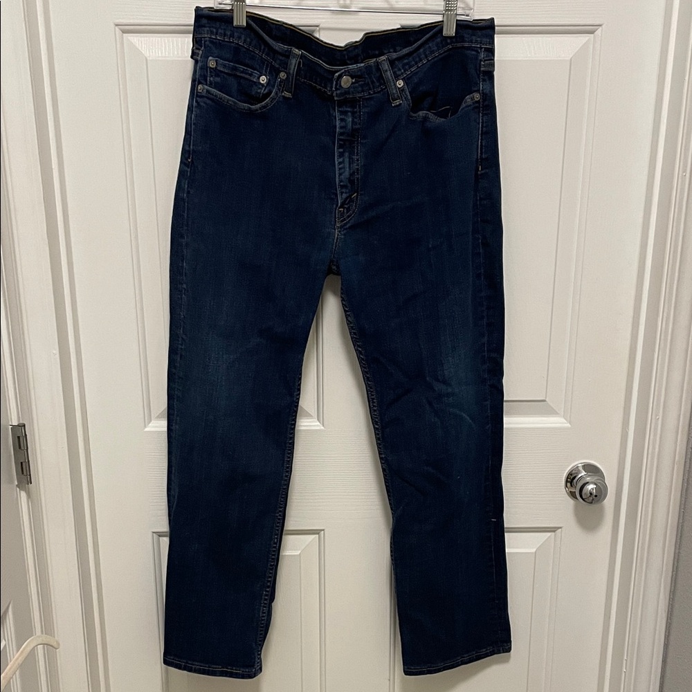 LEVIS 514 Mens 38x30 Jeans Denim Straight Fit